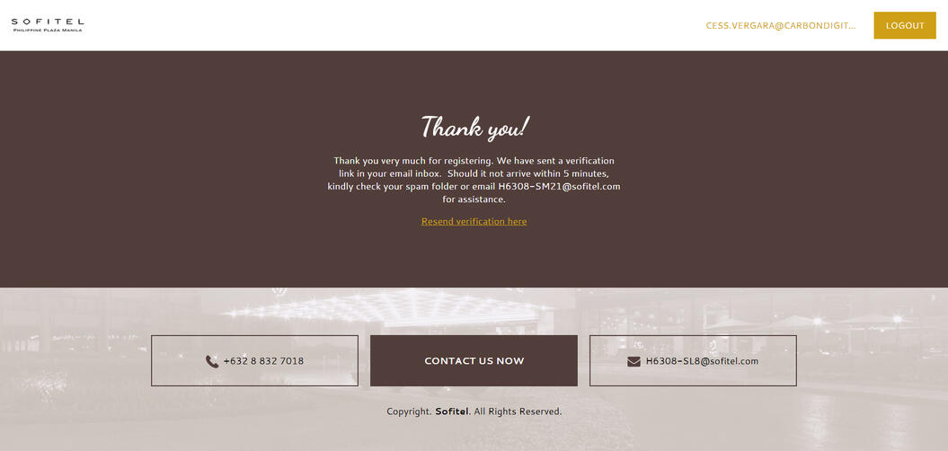 Confirmation of Registration